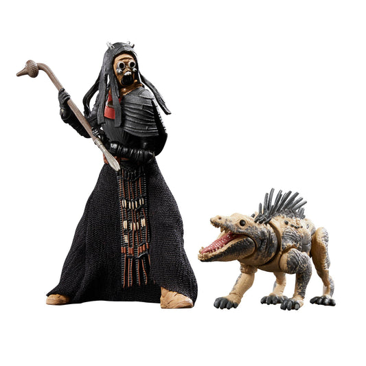 Star Wars The Vintage Collection 3.75 Inch Deluxe Exclusive Action Figure - Tusken Warrior & Massiff