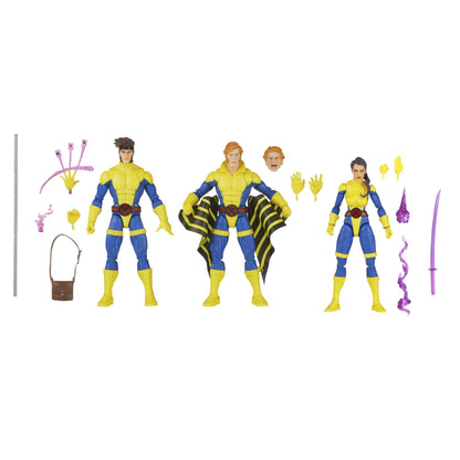 Marvel Legends X-Men 60th Anniversary Action Figure - Marvel's Banshee, Gambit & Psylocke Multipack