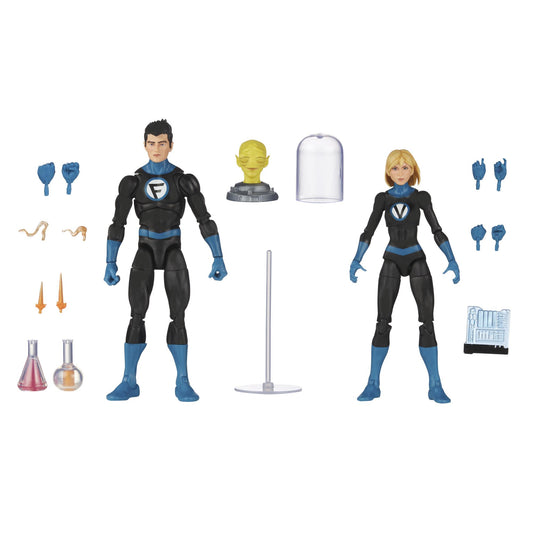 Marvel Legends Series 6-Inch-Scale Action Figure 2-Pack - Franklin & Valeria Richards