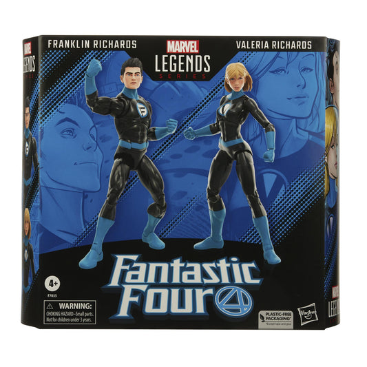 Marvel Legends Series 6-Inch-Scale Action Figure 2-Pack - Franklin & Valeria Richards