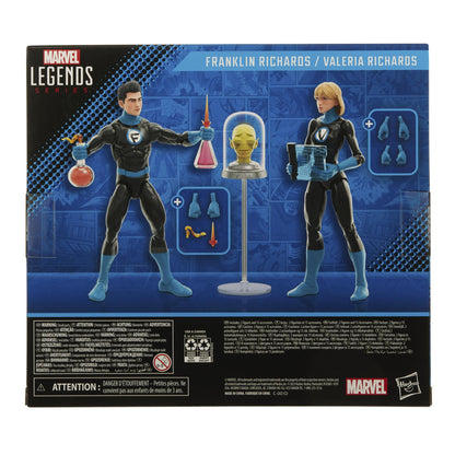 Marvel Legends Series 6-Inch-Scale Action Figure 2-Pack - Franklin & Valeria Richards