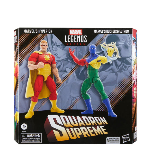 Marvel Legends Series 6-Inch-Scale Action Figure 2-Pack - Marvel's Hyperion & Marvel's Doctor Spectrum