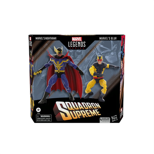 Marvel Legends Series 6-Inch Scale Action Figure 2-Pack - Marvel's Nighthawk & Marvel's Blur