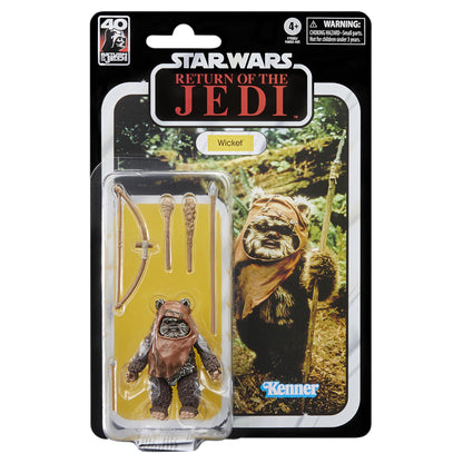 Star Wars Black Series ROTJ 40th Anniversary 6 Inch Action Figure Wave 1 - Wicket