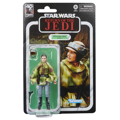 Star Wars Black Series ROTJ 40th Anniversary 6 Inch Action Figure Wave 1 - Princess Leia (Endor)