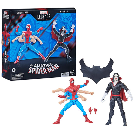 Marvel Legends Series Exclusive 6-Inch Action Figure 2-pack - Spider-Man & Morbius