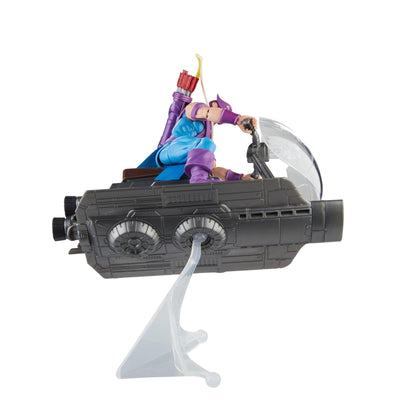 Marvel Legends 6 Inch Action Figure Vehicle - Hawkeye with Sky-Cycle