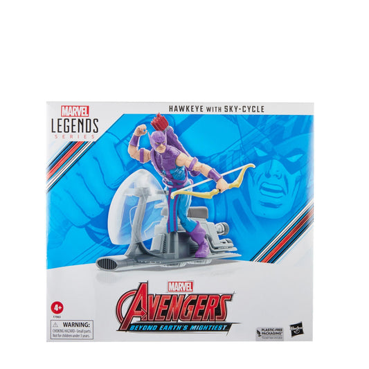 Marvel Legends 6 Inch Action Figure Vehicle - Hawkeye with Sky-Cycle
