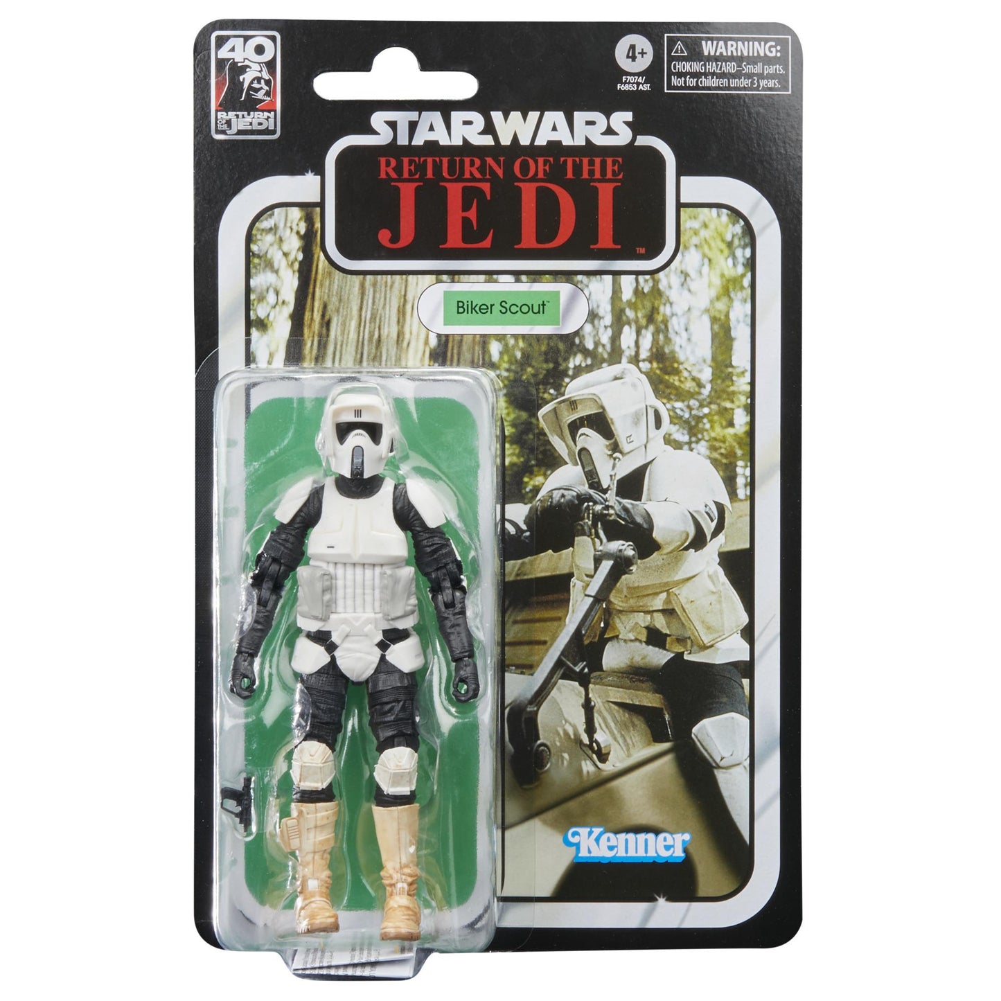 Star Wars Black Series ROTJ 40th Anniversary 6 Inch Action Figure Wave 1 - Biker Scout