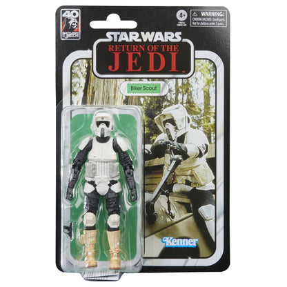 Star Wars Black Series ROTJ 40th Anniversary 6 Inch Action Figure Wave 1 - Biker Scout