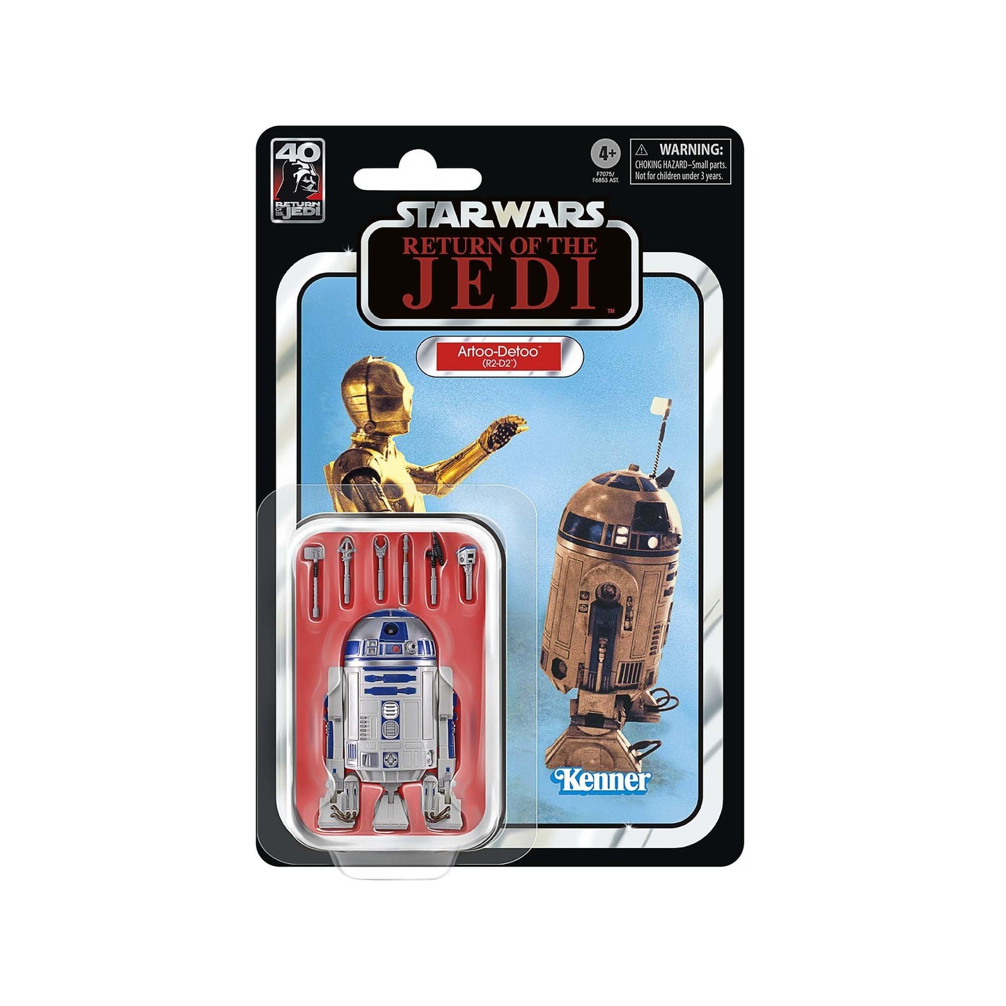 Star Wars Black Series ROTJ 40th Anniversary 6 Inch Scale Action Figure Wave 3 - Artoo-Detoo (R2-D2)