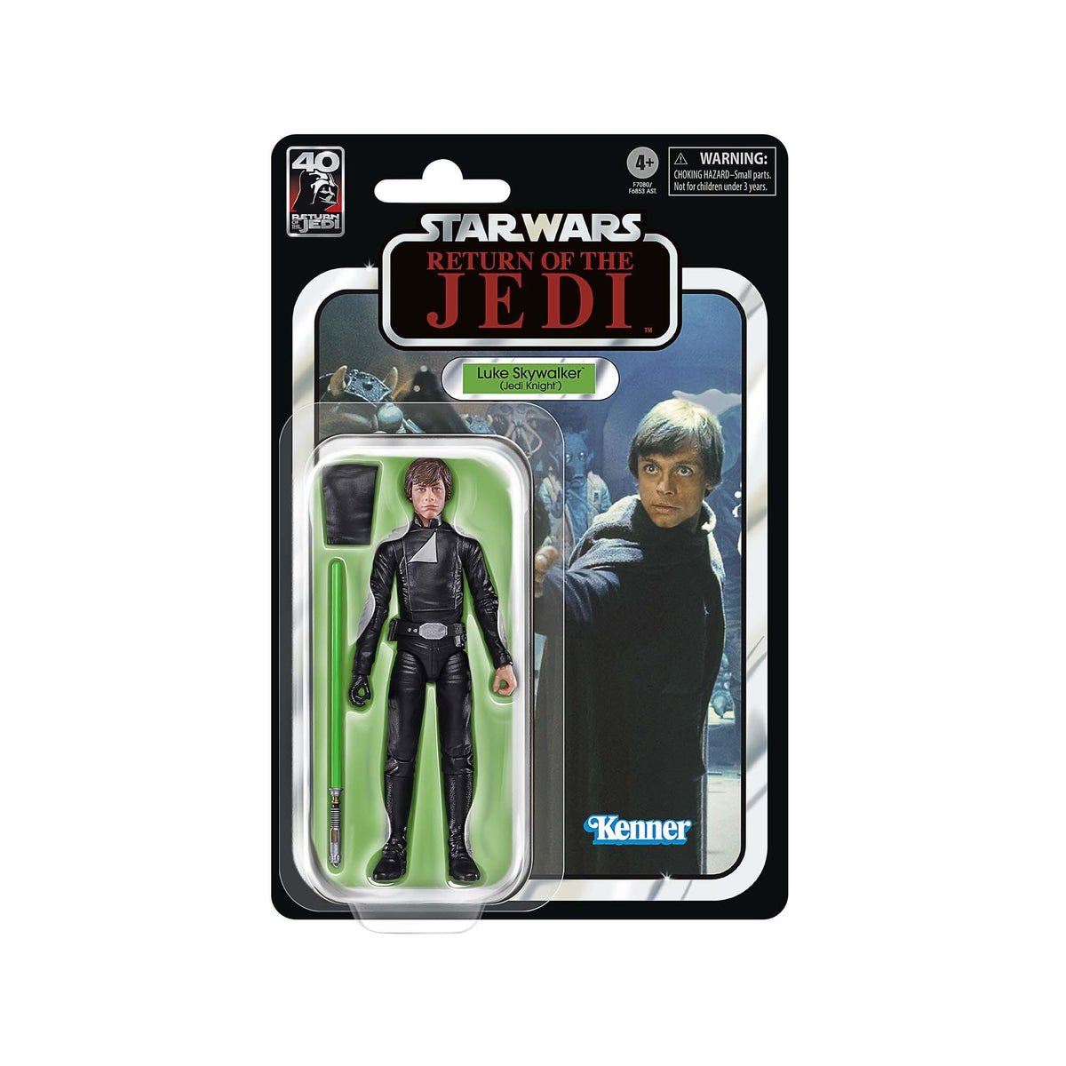 Star Wars Black Series ROTJ 40th Anniversary 6 Inch Action Figure Wave 3 - Luke Skywalker (Jedi Knight)
