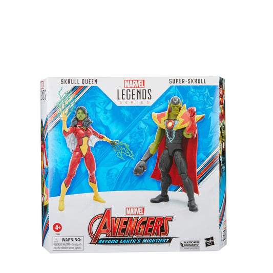 Marvel Legends Series 6-Inch-Scale Action Figure 2-Pack - Skrull Queen & Super-Skrull