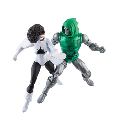 Marvel Legends Series 6-Inch-Scale Action Figure 2-Pack - Captain Marvel vs. Doctor Doom