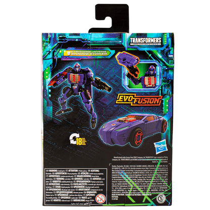Transformers Generations Legacy Evolution Deluxe Action Figure - Cyberverse Universe Shadow Striker