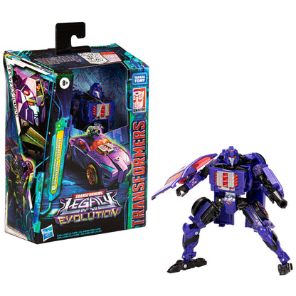 Transformers Generations Legacy Evolution Deluxe Action Figure - Cyberverse Universe Shadow Striker