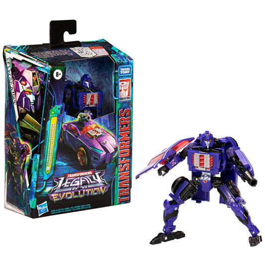 Transformers Generations Legacy Evolution Deluxe Action Figure - Cyberverse Universe Shadow Striker
