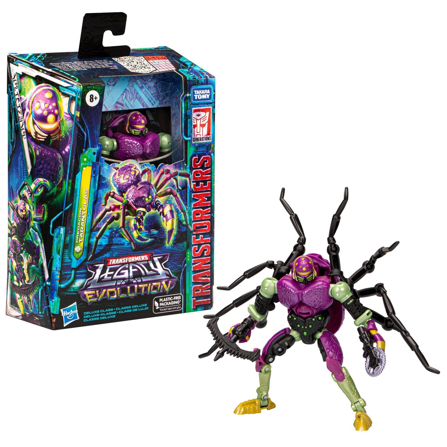 Transformers Generations Legacy Deluxe Action Figure - Predacon Tarantulas