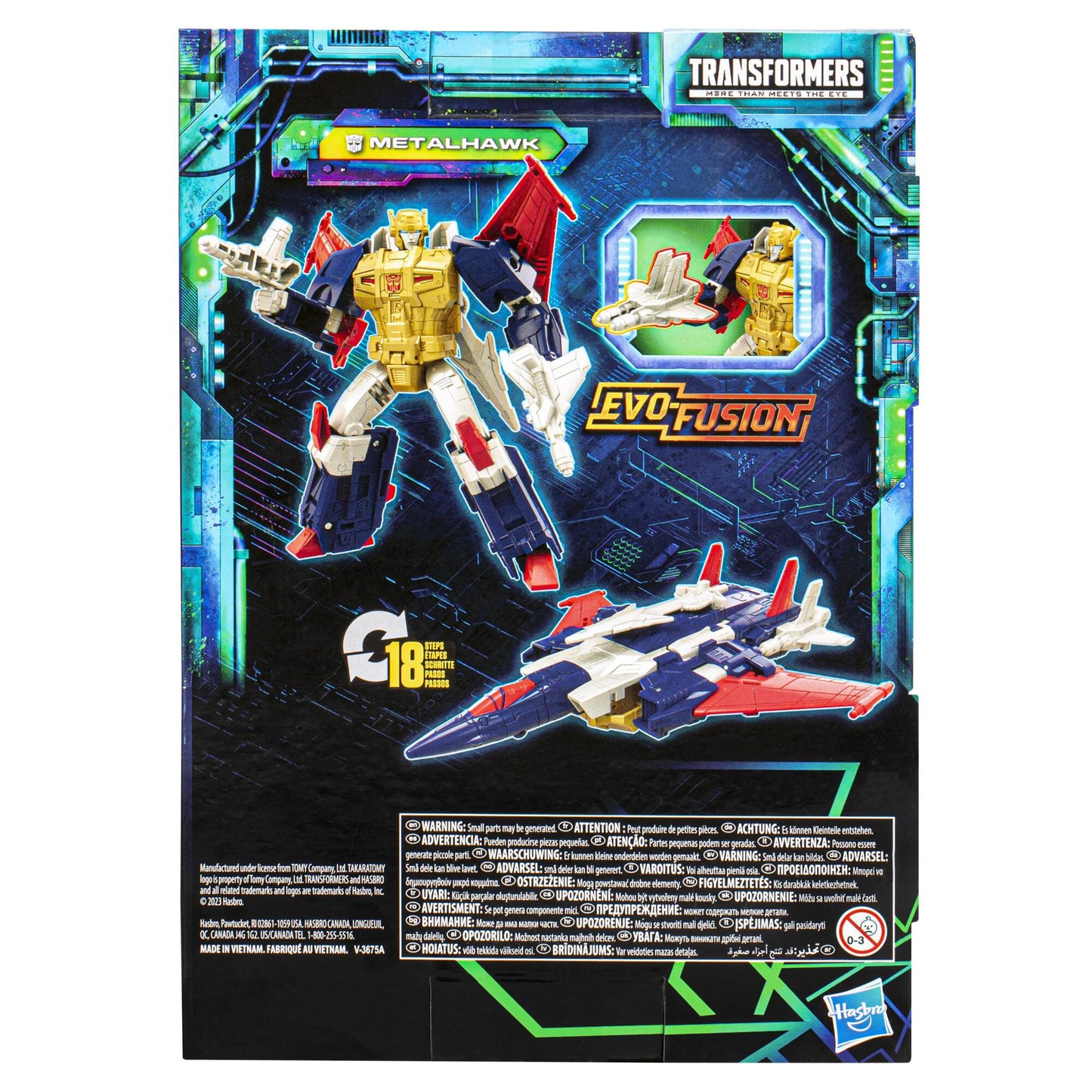 Transformers Generations Legacy Voyager Action Figure - Metalhawk