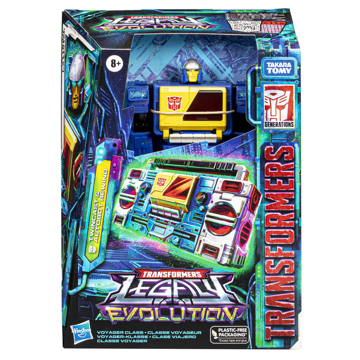 Transformers Generations Legacy Voyager Action Figure - Twincast & Rewind