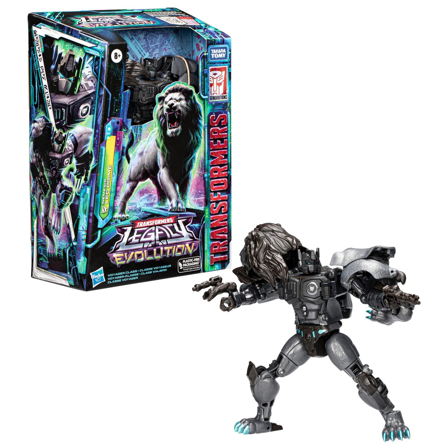 Transformers Generations Legacy Evolution Voyager Action Figure - Nemesis Leo Prime