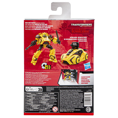 Transformers WFC Studio Series Gamer Edition Deluxe Action Figure - Bumblebee