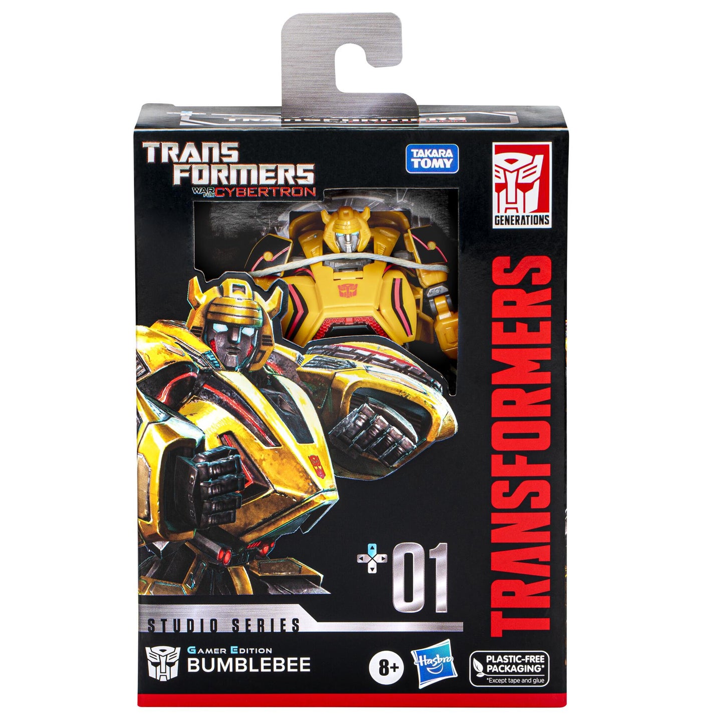 Transformers WFC Studio Series Gamer Edition Deluxe Action Figure - Bumblebee