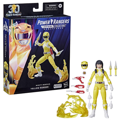 Power Rangers Lightning Collection 30th Anniversary 6 Inch Action Figure - Mighty Morphin Yellow Ranger