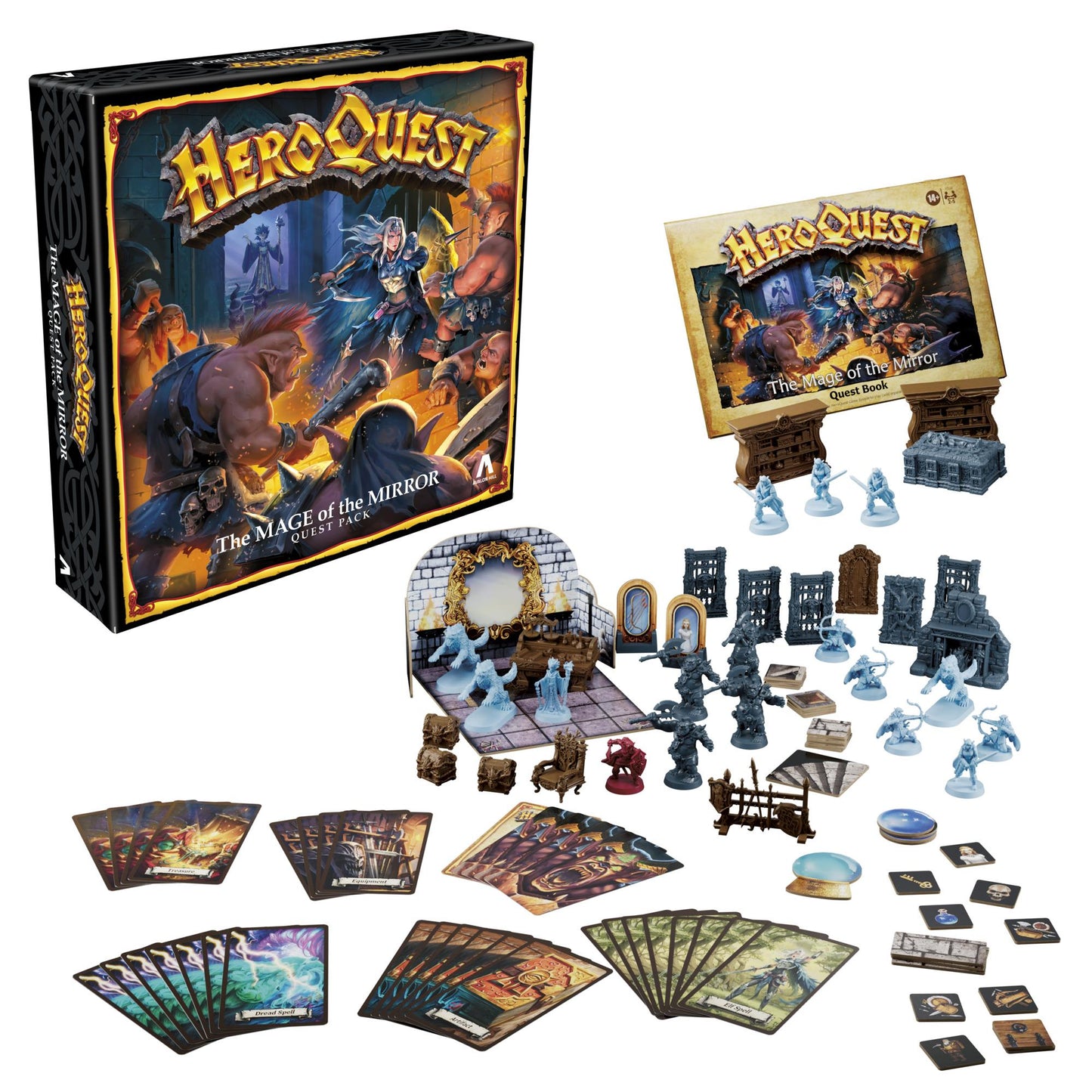 Heroquest Game System Quest Pack - The Mage of the Mirror