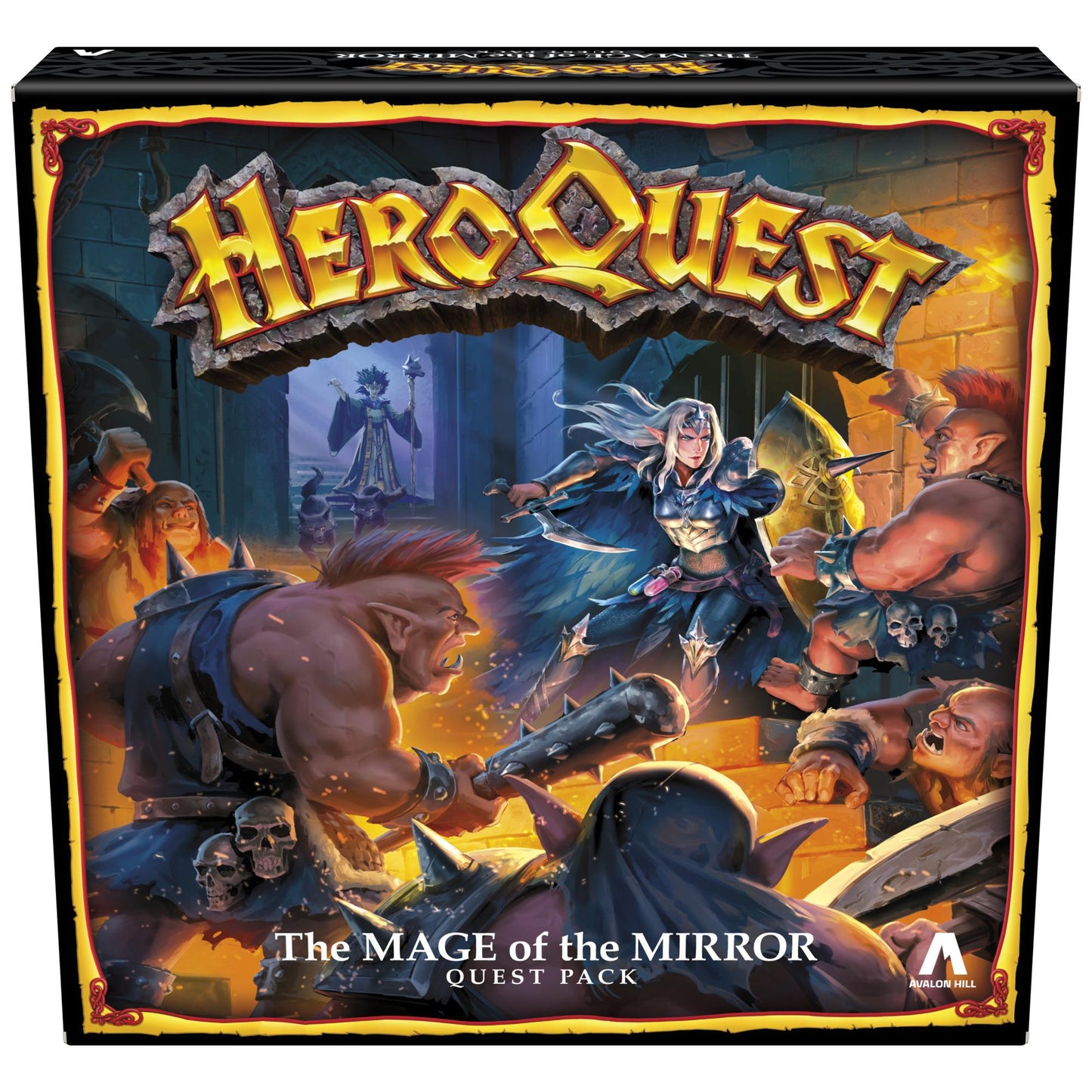 Heroquest Game System Quest Pack - The Mage of the Mirror