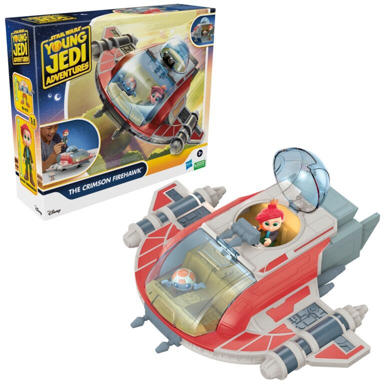 Star Wars The Young Jedi Adventures Action Figures - The Crimson Firehawk