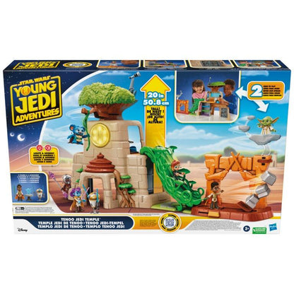 Star Wars The Young Jedi Adventures Action Figures - Tenoo Jedi Temple Play Set