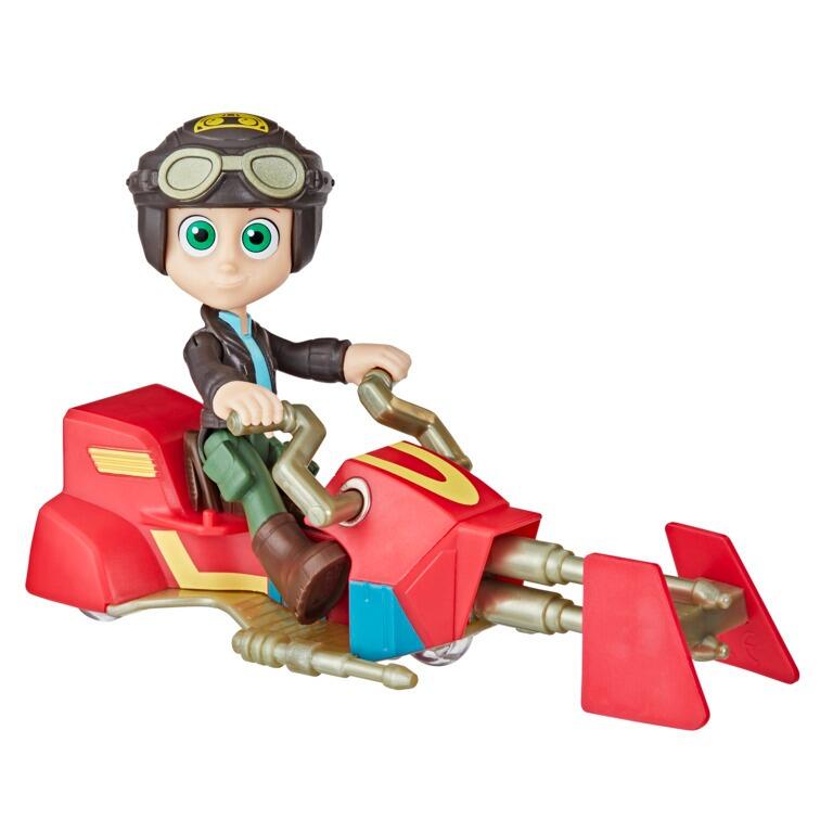 Star Wars The Young Jedi Adventures Action Figures - Nash Durango With Speeder Bike