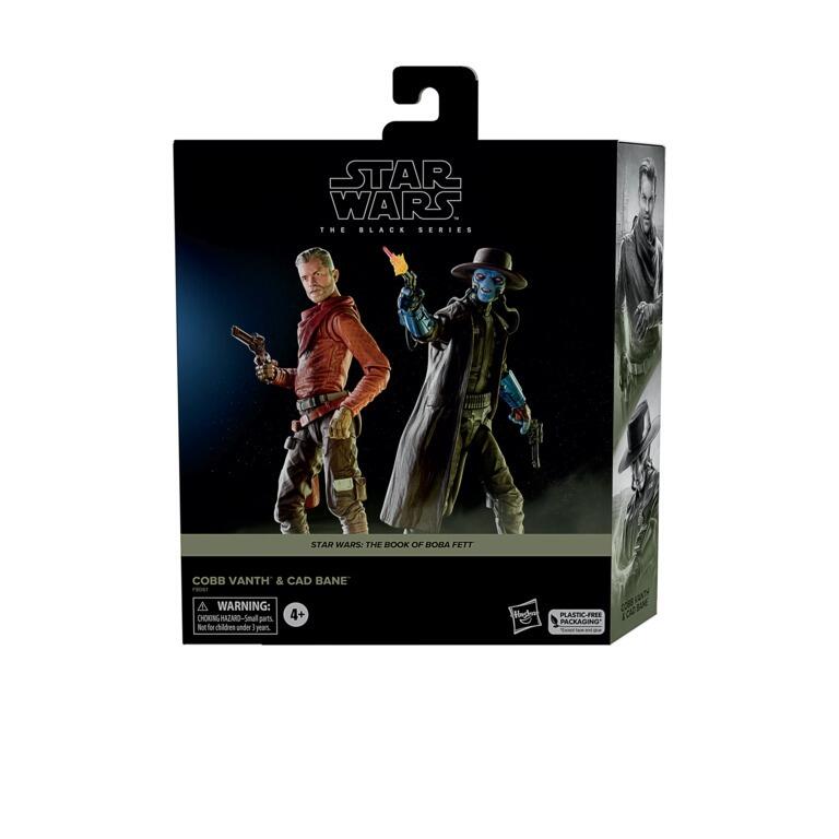 Star Wars Black Series 6 Inch Exclusive Action Figure 2-Pack - Cobb Vanth & Cad Bane
