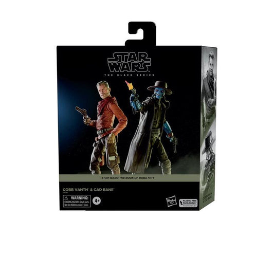 Star Wars Black Series 6 Inch Exclusive Action Figure 2-Pack - Cobb Vanth & Cad Bane