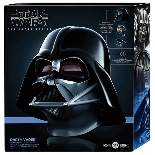 NON MINT - Star Wars The Black Series Darth Vader Premium Electronic Helmet