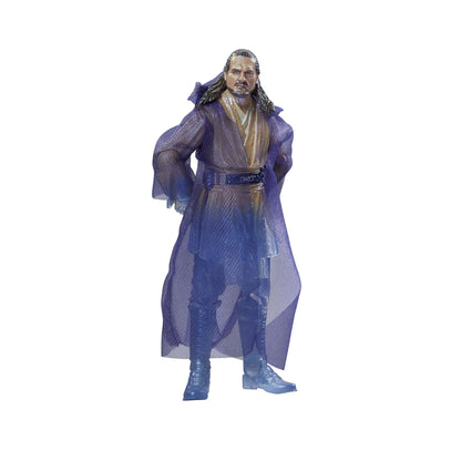 Star Wars Black Series Exclusive 6 Inch Action Figure - Qui-Gon Jinn (Force Spirit)