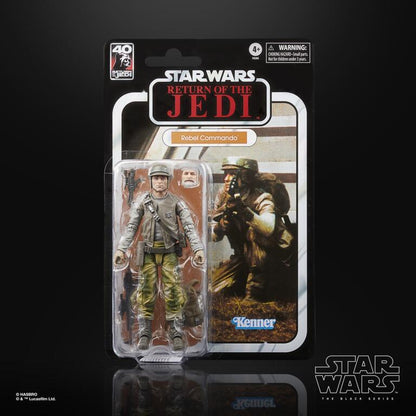 Star Wars Black Series ROTJ 40th Anniversary Deluxe 6 Inch Action Figure - Endor Rebel Commando