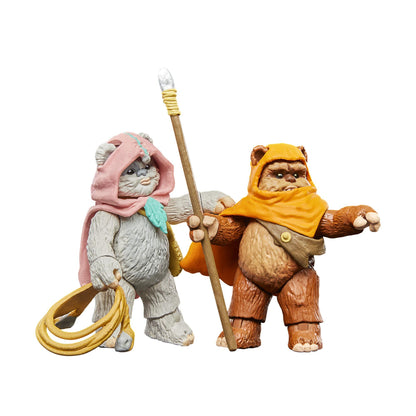 Star Wars The Vintage Collection Ewoks Action Figure 2-Pack - Wicket & Kneesaa