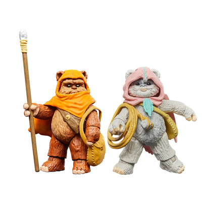 Star Wars The Vintage Collection Ewoks Action Figure 2-Pack - Wicket & Kneesaa