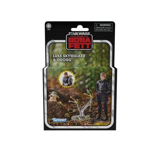 Star Wars The Vintage Collection 3.75 Inch Exclusive Action Figure Set - Luke Skywalker & Grogu