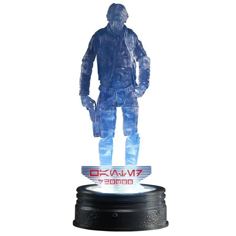 Star Wars Black Series Exclusive 6 Inch Action Figure - Han Solo (Holocomm)