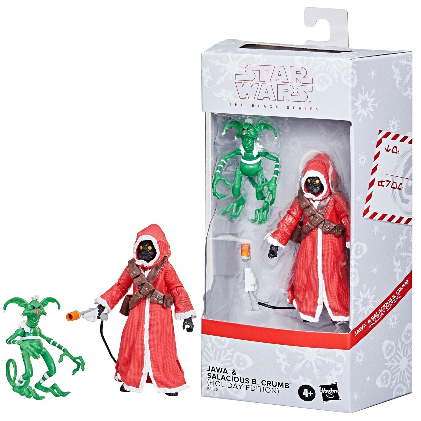 Star Wars Black Series 6 Inch Holiday Action Figure - Jawa & Salacious B. Crumb