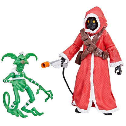 Star Wars Black Series 6 Inch Holiday Action Figure - Jawa & Salacious B. Crumb