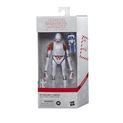 Star Wars Black Series 6 Inch Holiday Exclusive Action Figure - KX Security Droid (Holiday Edition)