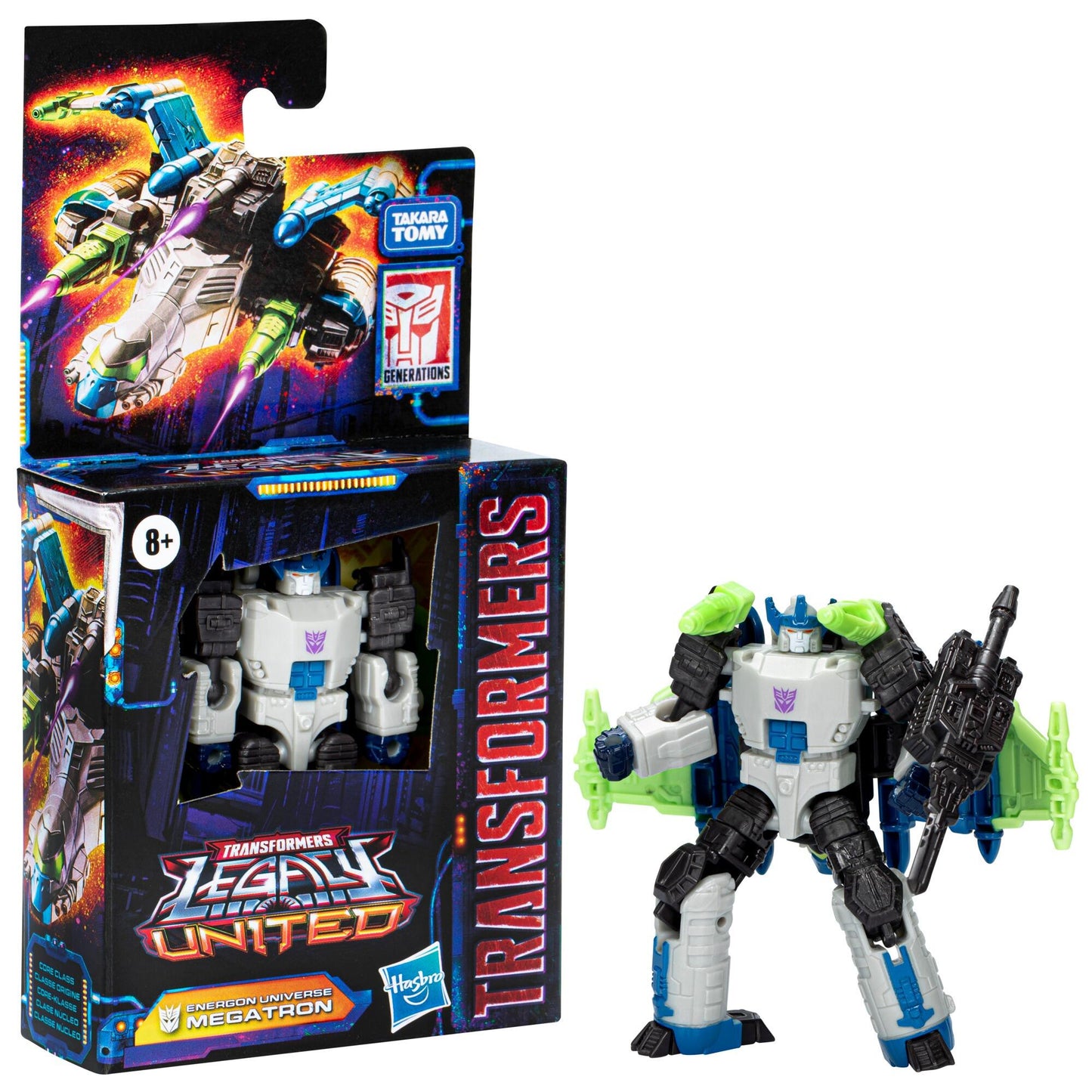 Transformers Generations Legacy Core Class Action Figure - Energon Universe Megatron
