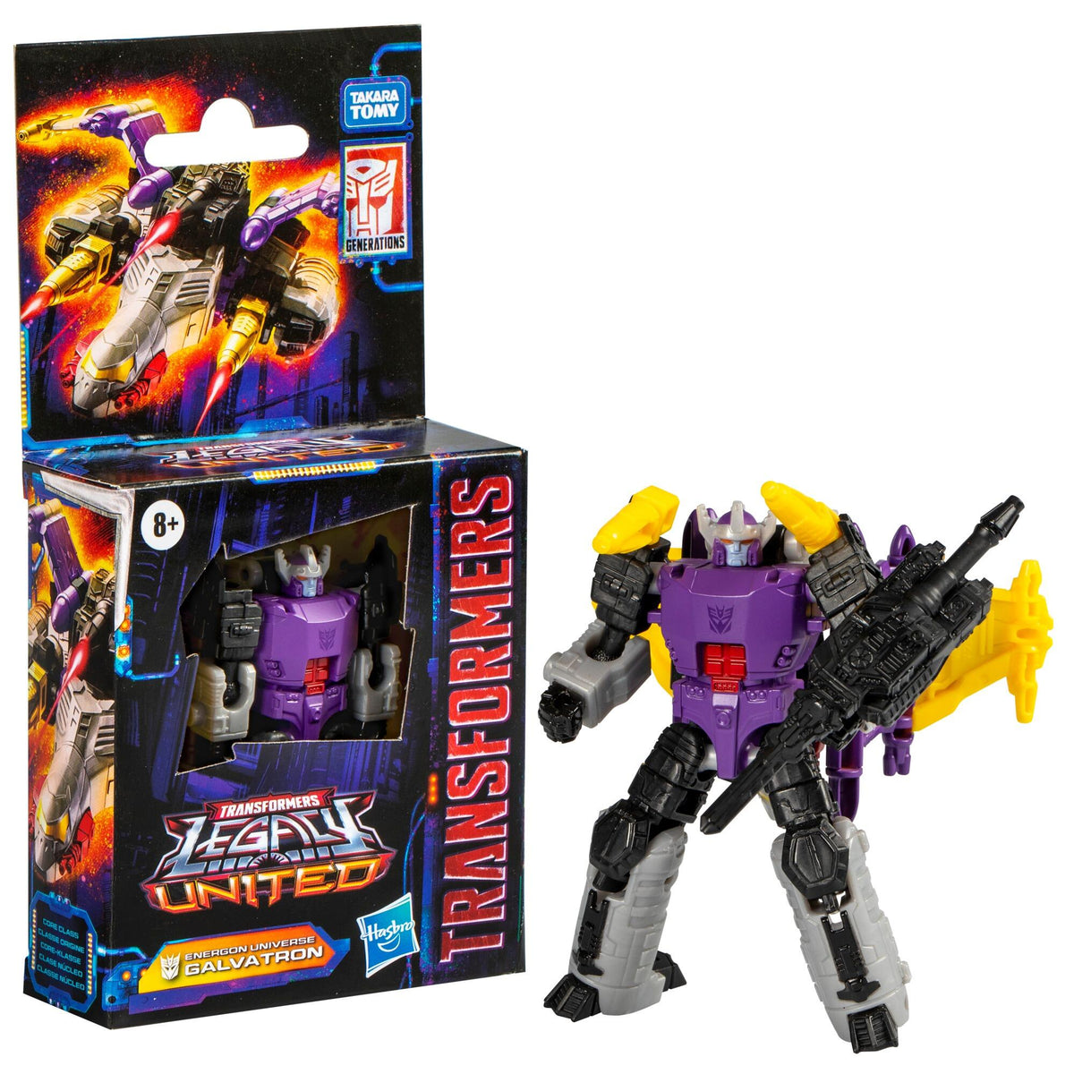 Transformers Legacy United Core Class Action Figure - Energon Universe Galvatron