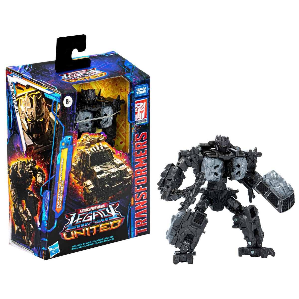 Transformers Generations Legacy Deluxe Class Action Figure - Magneous