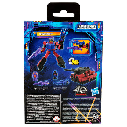 Transformers Legacy United Deluxe Class Action Figure - G1 Quake, Heater & Tiptop