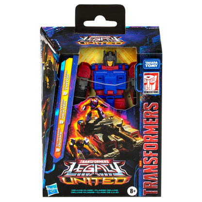 Transformers Legacy United Deluxe Class Action Figure - G1 Quake, Heater & Tiptop